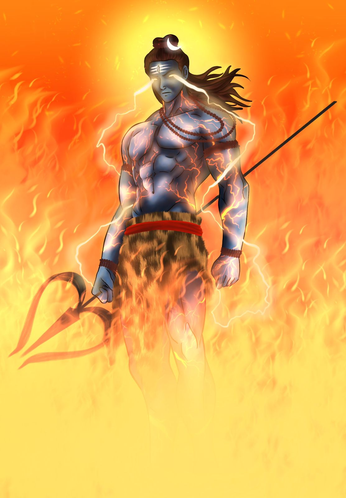 Shiva in Flame