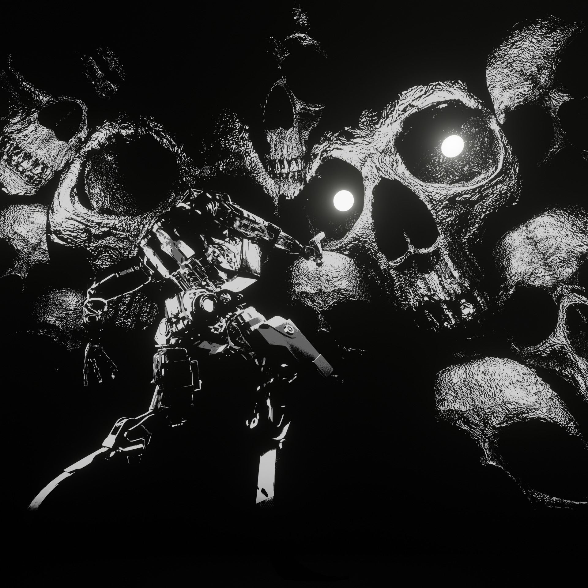 Monochrome Sentinel